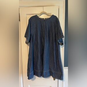 Torrid Blue Denim Shift Dress